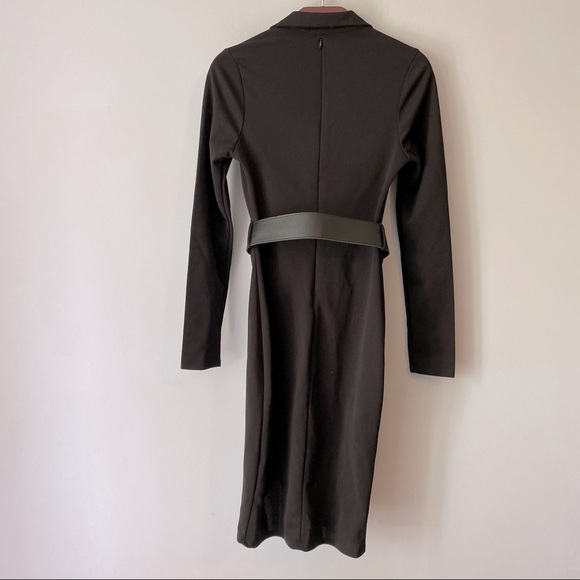 Ya Ya & co women’s black belted blazer dress - size small - Picture 2 of 15